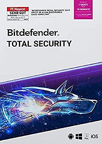 Bitdefender Total Security 2021 1 Gerät / 18...