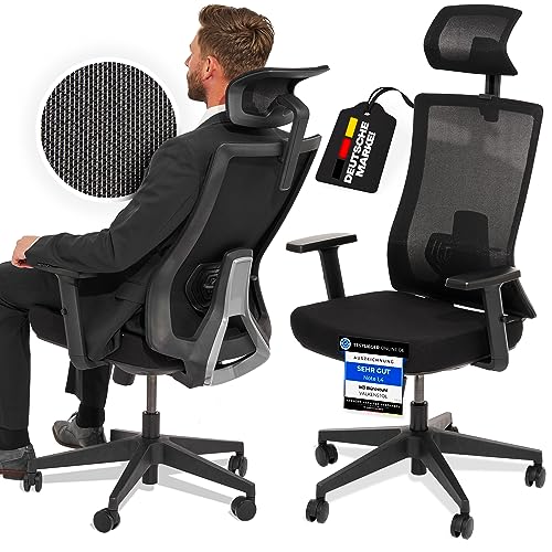 VALKENSTOL M3 Ergonomischer Bürostuhl 150 kg...